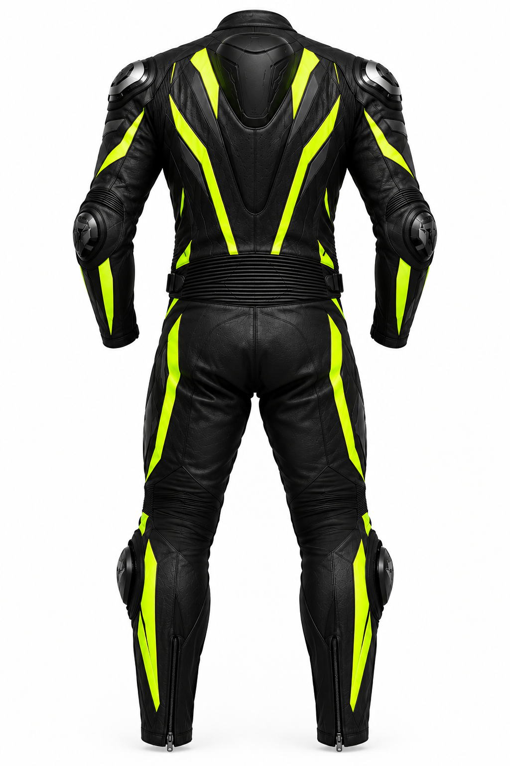 FORGEWORN Neon Strike racing suit back view