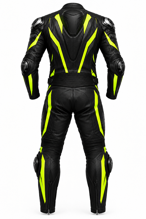 FORGEWORN Neon Strike racing suit back view